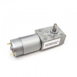 20Pcs 12V/24V Permanent Magnet DC Worm Gear Motor TWG4058-555PM Shaft 8mm 8.8W With Worm Gearbox