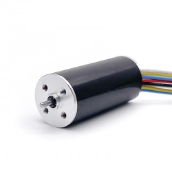 20Pcs 12V/24V Φ16mm BLDC Coreless Motor TEC1636 32.6g.cm 3.4W Shaft 2mm 10000RPM
