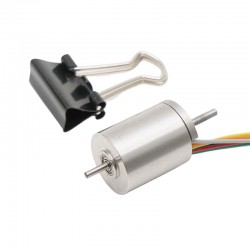 20Pcs 5/7.4V Φ12mm Brushless Coreless DC Motor TBC1215 4g.cm 0.8W Shaft Diameter 1.2mm