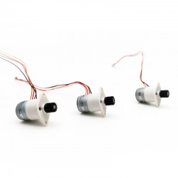 20Pcs 5V Micro DC Stepper Gear Motor GM12-15BY 18° 0.5A 700g,cm 2 Phase with Ratio 10-380 Gearbox