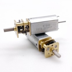 20Pcs 6V/12V Brushed PMDC Gearmotor GM14-050SH With Reduction Ratio 3~350 Spur Gearbox