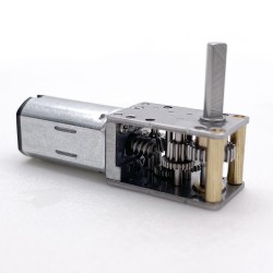 20Pcs 6V/12V Mini DC Worm Gear Motor TWG1220-N30VA Shaft 4mm 0.3W With Worm Gearbox