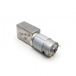 20Pcs 6V/12V Permanent Magnet DC Worm Gear Motor TWG3246-370CA 1.25W Shaft 6mm With Worm Gearbox