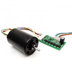 20Pcs TTMotor TEC4266 12V/24V 3 Phase Brushless DC Motor + BLDC Motor Drive Kit 500g.cm 21/24W 4500RPM