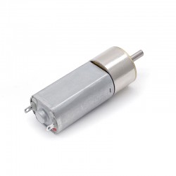 20Pcs Φ15.5mm 6V/12V Brushed PMDC Gearmotor GM16-050SH with Reduction Ratio 18~336 Spur Gearbox