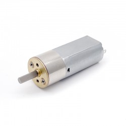 20Pcs Φ15.5mm 6V/12V Brushed PMDC Gearmotor GM16-050SH with Reduction Ratio 18~336 Spur Gearbox