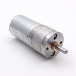 20Pcs Φ24.4mm 6V/12V High Torque Brushed PMDC Gearmotor GM25-370CA with Spur Gearbox