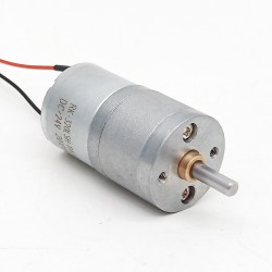 20Pcs Φ25mm 6V/12V Brushed Spur Gear Motor GM25-320SH with Reduction Ratio 4~499 Spur Gearbox