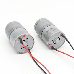 20Pcs Φ25mm 6V/12V Brushed Spur Gear Motor GM25-320SH with Reduction Ratio 4~499 Spur Gearbox