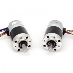 20Pcs Φ35 Brushless DC Planetary Gear Motor GMP36-35BY 7.5deg 12VDC 8kg.cm Shaft Diameter 8mm