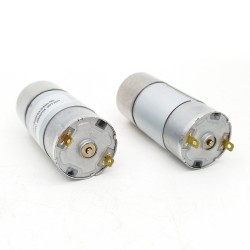 20Pcs Φ37mm 12V/24V Brushed PMDC Gearmotor GM37-555 with Reduction Ratio 6~810 Spur Gearbox