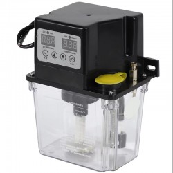 220V 1L/ 2L CNC Electromagnetic Lubrication Pump Automatic Lubricating Oil Pump without Pressure Gauge