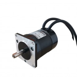 24V Brushless DC Motor BLDC Motor OK57BLS75-230 3 Phase 4 Poles 3000RPM 22Ncm 57x57mm