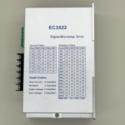 3-Phase Stepper Motor Driver EC3522 2.2-5A 110–220 VAC for Nema34 86mm Stepper Motor
