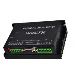 36V 180W Φ57mm DC Servo Motor & Driver Kit 57JSF1830P+MACA706 0.6N.m 3400RPM for Inkjet Printers