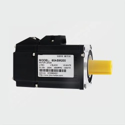 36V 200W 60mm DC Servo Motor & Driver Kit 60ASM200+MCAC706 7.6A 0.63N.m 3000RPM with 2500 Lines Encoder
