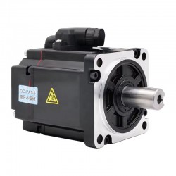 36V 200W 60mm DC Servo Motor 60ASM200-5-1024C 0.64N.m 3000 RPM L=81mm with 1024 Lines Encoder