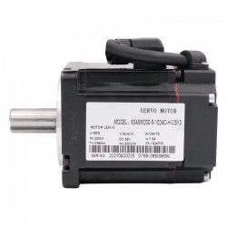 36V 200W 60mm DC Servo Motor 60ASM200-5-1024C 0.64N.m 3000 RPM L=81mm with 1024 Lines Encoder