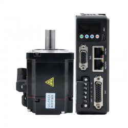 36V 200W 60mm DC Servo Motor Kit 60ASM200-5-1024C+MCAC610 0.64N.m 3000 RPM with MCAC610 Servo Driver