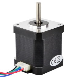 4 Axis CNC Stepper Motor Kit with 0.59Nm（Nema 17 Stepper Motor + TB6560 Driver + Power Supply)