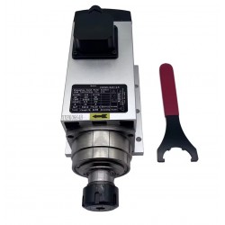 4.5kW Air Cooled CNC Spindle Motor GDZ120x103-4.5 ER32 Collet 220V/380V 18000RPM/24000RPM 400Hz