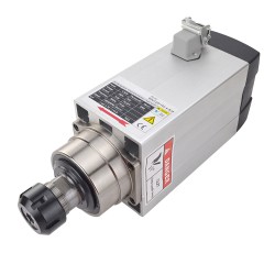 4.5KW Square Air Cooled CNC Spindle Motor GDZ120×103-4.5C4 ER32 Collet 380V 18000RPM 300Hz