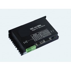 400W 36V-80V 8A AC Servo Motor Driver Controller MCAC806 8A Single Phase External Braking Resistor