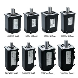 400W/600W/750W/1000W AC Servo Motor & Driver Kit 1.27Nm-3.8Nm 110V / 220V For CNC And PLC Systems