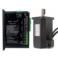 48V 300W Brushless DC Motor & BLDC Driver Kit OK60BLS108-430-30J5+OK3BL30ZR 3 Phase 95.55Ncm 3000RPM