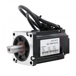 48V 400W 60mm DC Servo Motor 60ASM400-1024C 10A 1.27N.m 3000RPM L=98.3mm with 1024 Lines Encoder