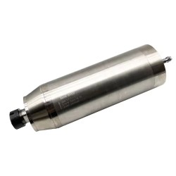 5.5KW VFD Spindle Kit JGD-125-ER32 + H100-5.5 Indc. Water Cooled Spindle Motor + VFD + Water Pump + 13Pcs ER32 Collet + Bracket