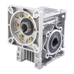 50:1 Worm Drive Gearbox NMRV40-G50-D14 14mm Input Shaft Diameter Max 38Nm