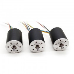 5Pcs 12V/24V Φ32mm Brushless Coreless DC Motor TBC3242 4.6kg.cm/1.9kg.cm 45.5W/ 25.1W Shaft Diameter 5mm