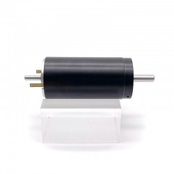 5Pcs 12V/24V Φ40mm Dual Shaft DC Coreless Brushed Motor TDC3571 2000g.cm Shaft 6mm/4mm