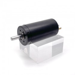 5Pcs 12V/24V Φ40mm Dual Shaft DC Coreless Brushed Motor TDC3571 2000g.cm Shaft 6mm/4mm
