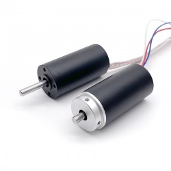 5Pcs 24V Φ28mm Brushless Coreless DC Motor TBC2854 0.8kg.cm/2.2kg.cm 15.2W/41W Shaft Diameter 5mm