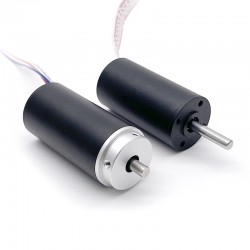 5Pcs 24V Φ28mm Brushless Coreless DC Motor TBC2854 0.8kg.cm/2.2kg.cm 15.2W/41W Shaft Diameter 5mm