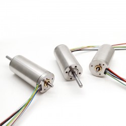 5Pcs 24V/48V Φ30mm Dual Shaft Brushless Coreless DC Motor TBC3067 0.973kg.cm/0.9kg.cm 160W