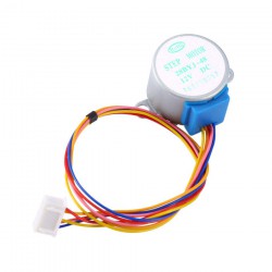 5V 28BJY 48 Stepper Motor 64:1 Reduction 4 Phase 5 Wire 5V Mini DC Gear Motor