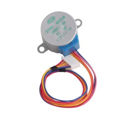 5V 28BJY 48 Stepper Motor 64:1 Reduction 4 Phase 5 Wire 5V Mini DC Gear Motor