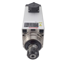 6.0KW Square Air Cooled CNC Spindle Motor GDZ120×103-6.0C4 ER32 Collet 380V 18000RPM 300Hz