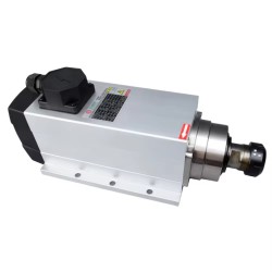 6kW Air Cooled CNC Spindle Motor GDZ120x103-6 ER32 Collet 220V/380V 18000RPM 400Hz