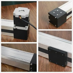 Belt Driven Linear Actuator Kit FBL80 CNC Motorized Linear Slides Actuator 100-2000mm with Nema34 Stepper Motor
