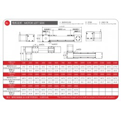 Belt Driven Linear Actuator Kit FBL80 CNC Motorized Linear Slides Actuator 100-2000mm with Nema34 Stepper Motor