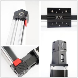 Belt Driven Linear Actuator Kit FPB50 Belt Drive Motorized Linear Slides Actuator Nema 23 Stepper Motor