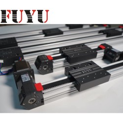Belt Driven Linear Actuator Kit FPB60 Belt Drive Motorized Linear Slides Actuator with Nema 23 Stepper Motor