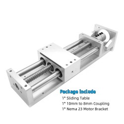 CNC Ballscrew Linear Slide OSP001612 Linear Translation Stage Fit Nema 23/34 Stepper Motor