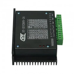 Digital Stepper Motor Driver HY-DIV268N-5A 0.2-5A 12-48V for NEMA 14, 17, 23, 24, 34 Stepper Motor