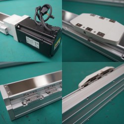 Double Rail Linear Actuator FCH60 Ball Screw Linear Slide Rail 50-1000mm with 400W Servo Motor