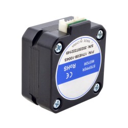 E Series Nema 17 Bipolar Stepper Motor 17HE08-1004S 17Ncm 1.8deg 1A 42×42×23mm 4 Wires